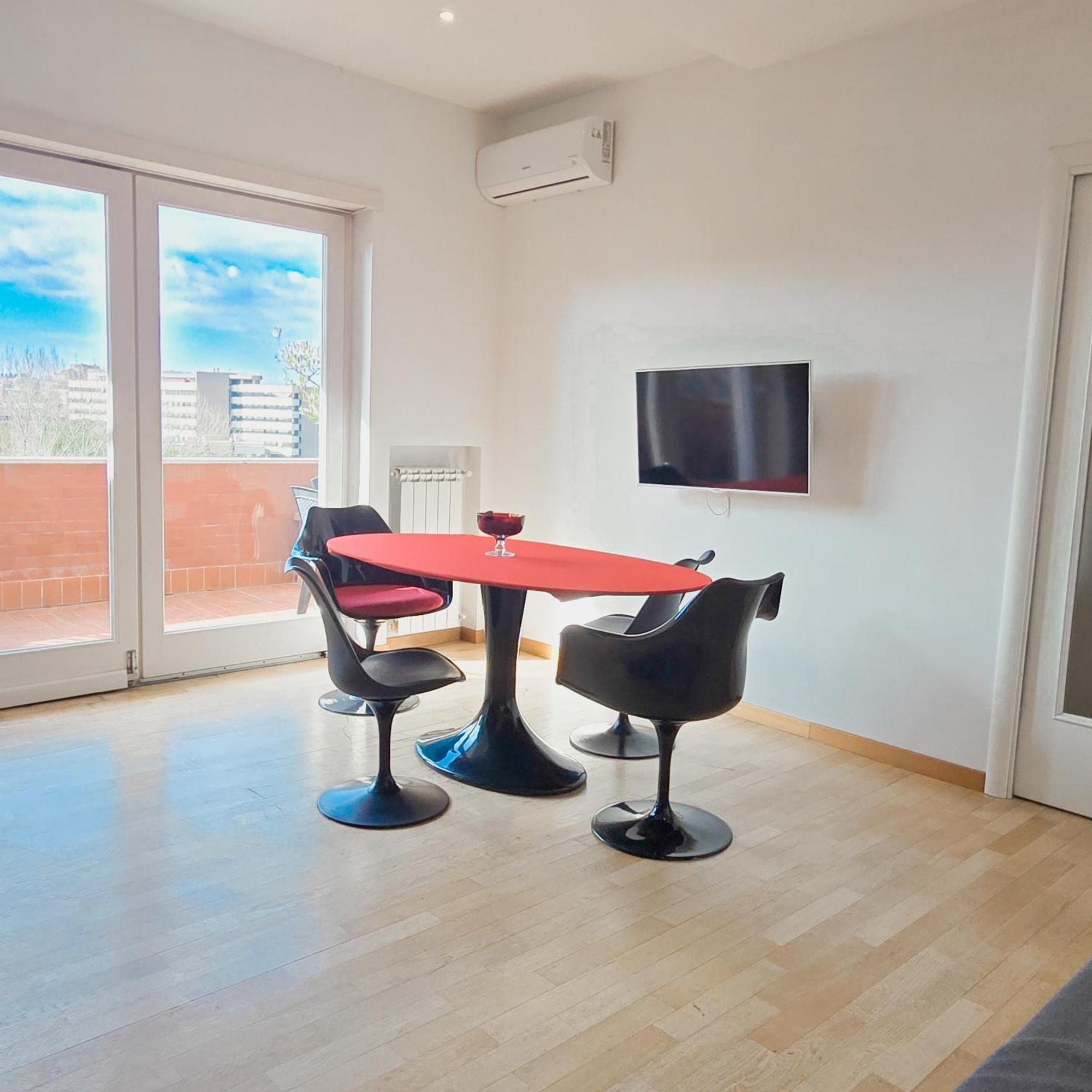Modern Penthouse Apartment Roma Exterior foto