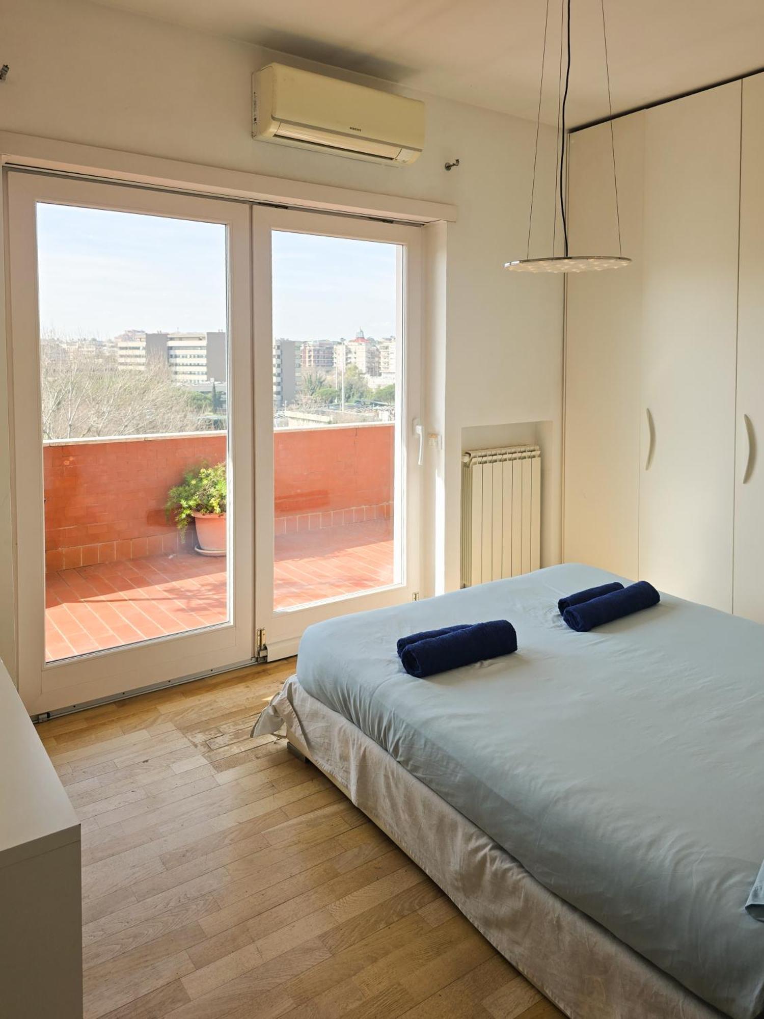 Modern Penthouse Apartment Roma Exterior foto